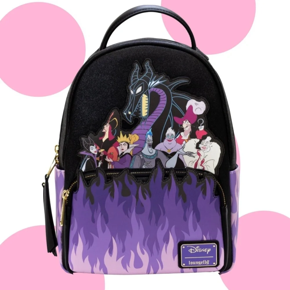 Loungefly‎ Disney Villains Flame Mini Backpack